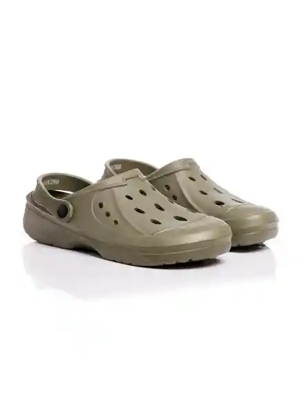 Zapatos Sueco Eva Hombre Verde Talla 41 People