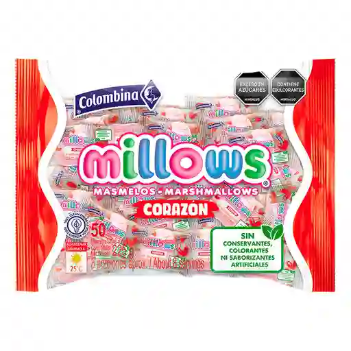 Millows Corazón 50 Und