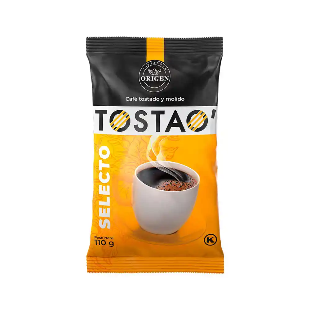 Tostao Café Selecto Tostado y Molido