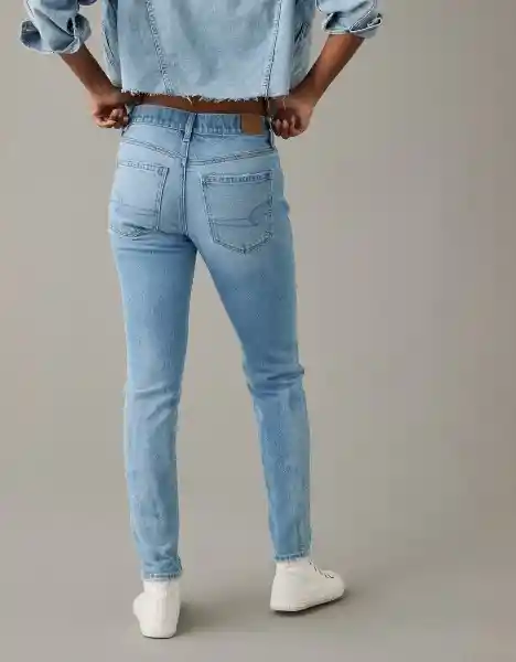 Jean Tomgirl Azul Talla 4 American Eagle