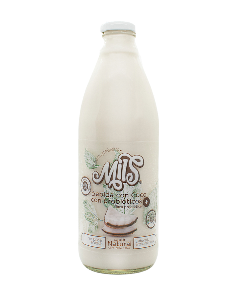 Mils Leche de Coco sin Azúcar 1 l