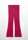 Pantalón Lipa-X Rosa Talla S Mujer Mango