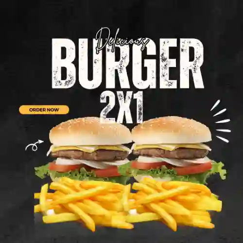 2x1 Americana + Papas