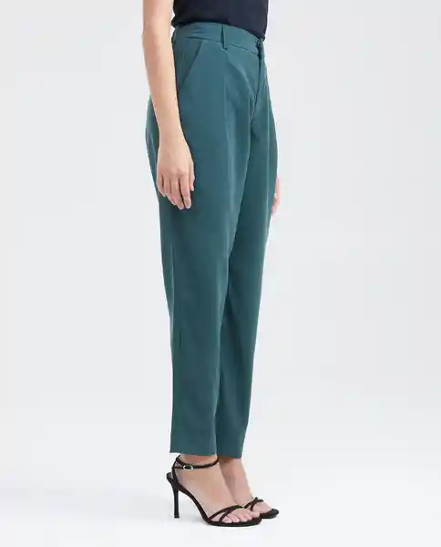 Pantalón Sartorial Verde Nafta Ultra Oscuro 10 Chevignon