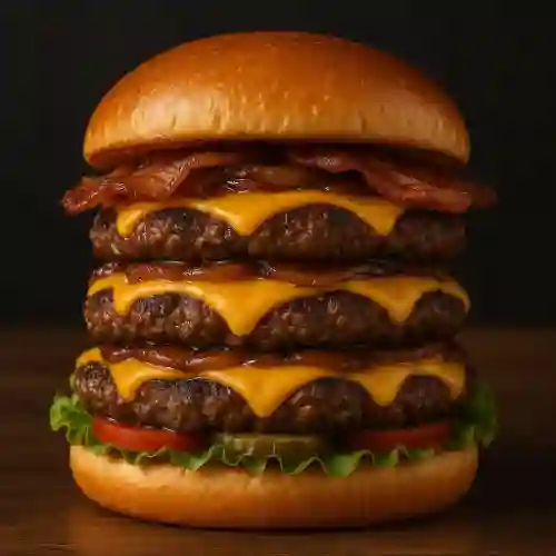 Hamburguesa Triple