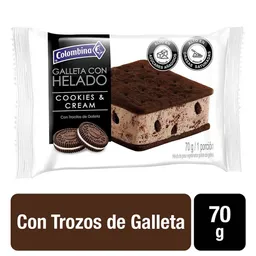 Colombina Galleta con Helado Sabor Cookies & Cream