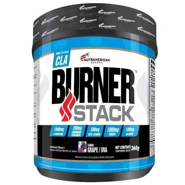 Burner Stack Quemador de Grasa en Polvo Sabor Uva