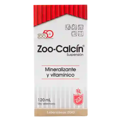 Zoo Calcín Uso Veterinario (120 mL)