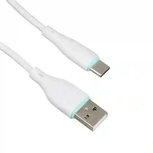 Cable Usb Jaltech Blanco a Tipo C 1 Metro Jal-06
