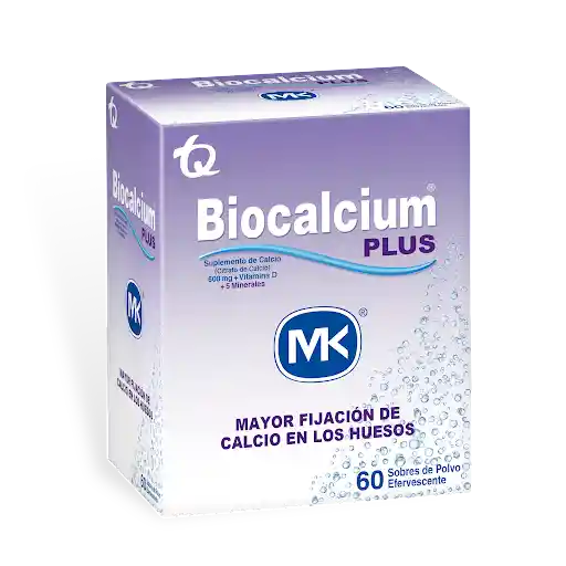 Biocalcium Mk Suplemento de Calcio en Polvo