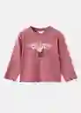 Camiseta Rabbit Fresa Talla 72 Niñas Mango