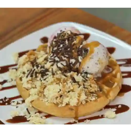Waffle de Queso