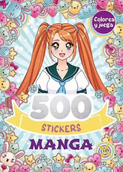 500 Stickers Manga - Gato de Hojalata