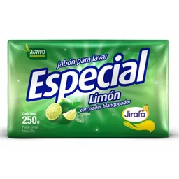 Especial Jabón Blanqueador Limón en Barra