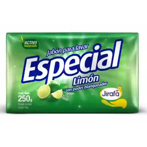 Especial Jabón Blanqueador Limón en Barra