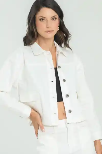 Chaqueta Macondo Color Blanco Crudo Talla XS Ragged