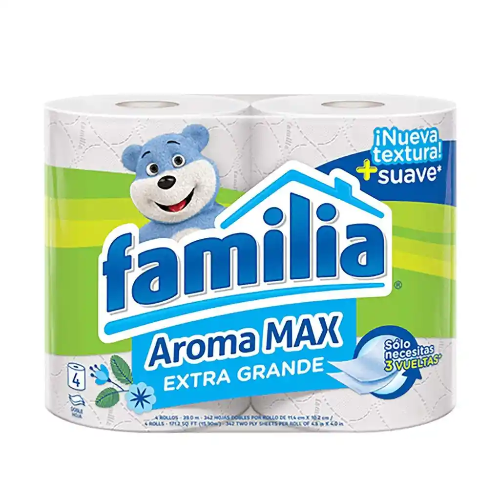 Familia Papel Higiénico Aroma Max Extra Grande