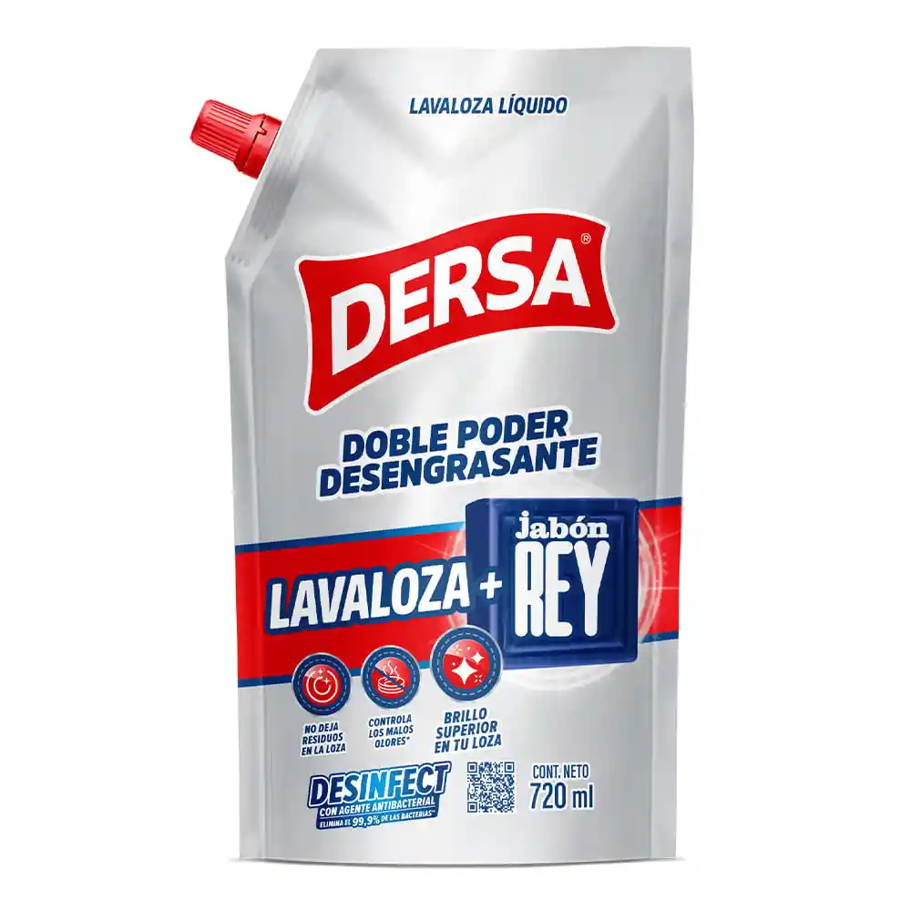 Dersa Lavaplato Líquido Jabón Rey
