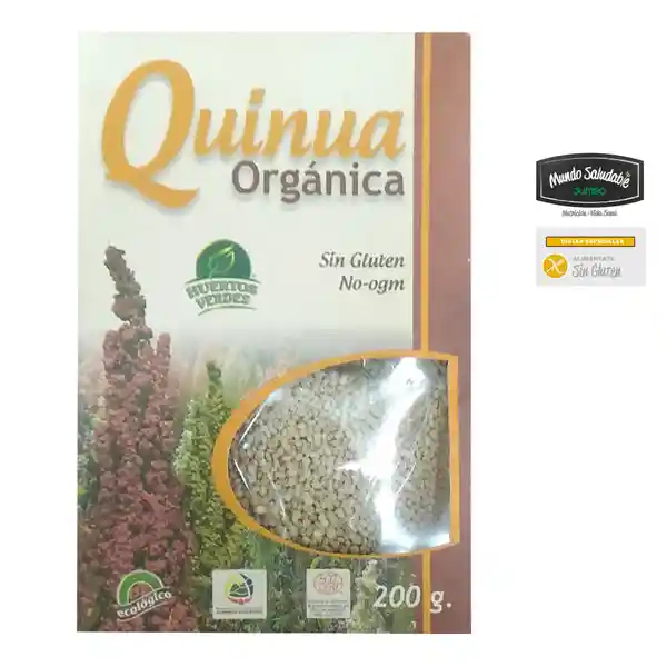 Quinua Huertos Verdes Orgánica Grano Sin Gluten