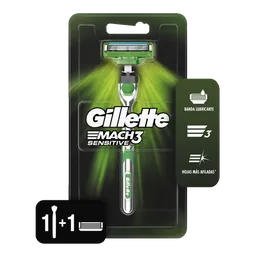 Gillette Máquina de Afeitar Mach3 Sensitive