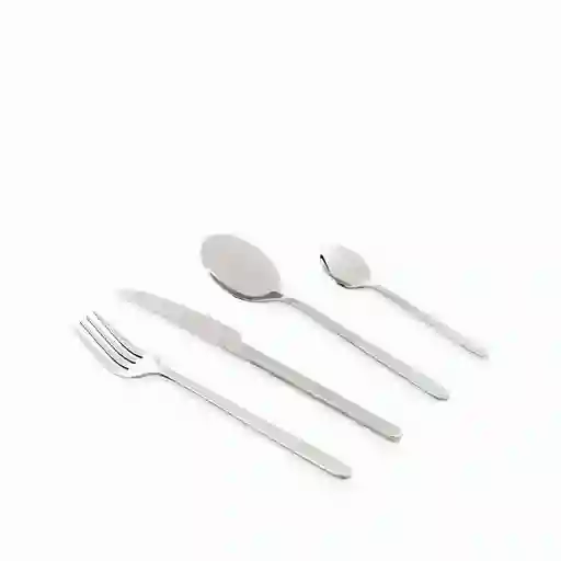 Set de Cubiertos Alton Plateado Ambiente Gourmet