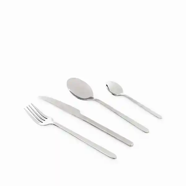 Set de Cubiertos Alton Plateado Ambiente Gourmet