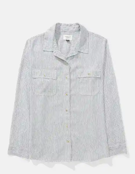 Camisa Mujer Verde Talla: X-SMALL 6146309 American Eagle