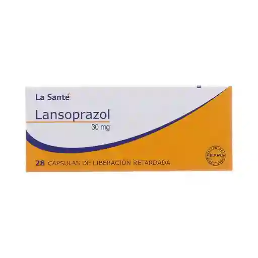 La Santé Lansoprazol (30 mg) 28 Cápsulas