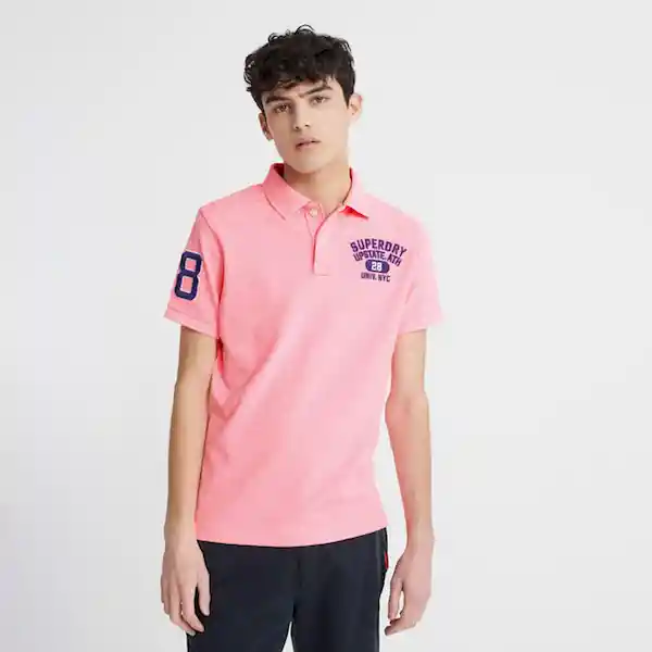 Superdry Camiseta Polo Classic Superstate Manga Sisa Talla L