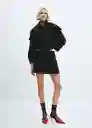 Abrigo Parka Jalisco Negro Talla S Mujer Mango