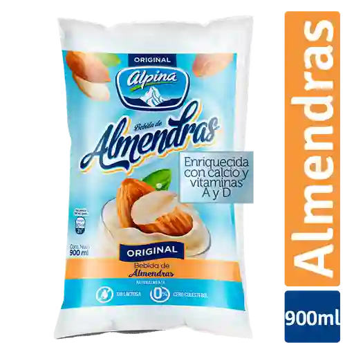 Bebida de Almendras Bolsa 900ml