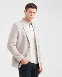 Blazer Continuativo Beige Atmósfera Medio Talla XXL Chevignon