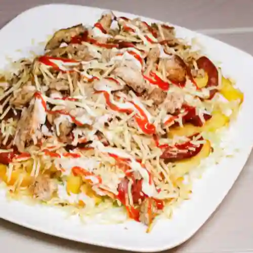 Salchipapa de Pollo