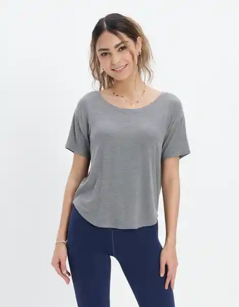 Camiseta de Pijama Aerie Gris Talla X-Small American Eagle