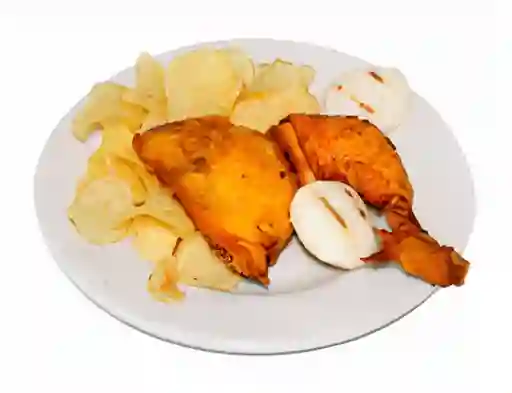 1/4 de Pollo Solo