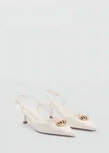 Zapatos s Imagine Blanco Talla 38 Mujer Mango