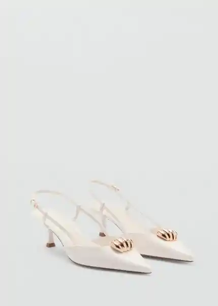 Zapatos s Imagine Blanco Talla 38 Mujer Mango