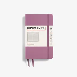 Leuchtturm1917 Cuaderno Pequeño Rayas Rosa Hc