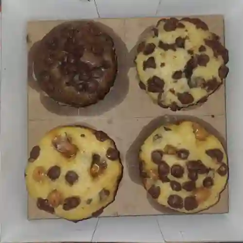 Caja X4 Muffins