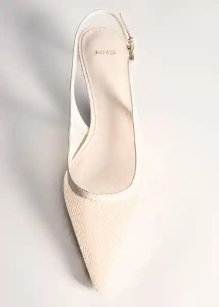 Zapatos Honey Blanco Talla 41 Mujer Mango