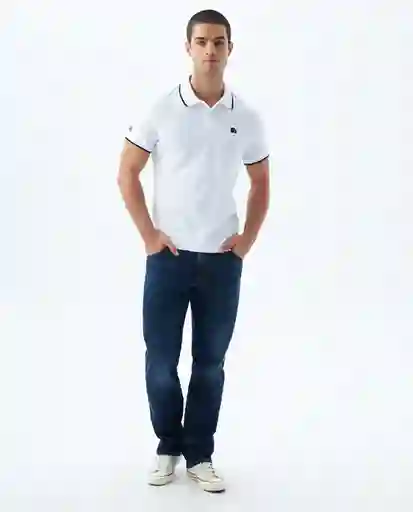 Camiseta Hombre Blanco Talla L 800G001_BLA110601 Americanino