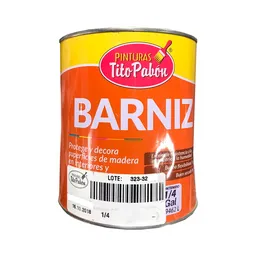 Pinturas Tito Pabón Barniz Brillante 946.35 mL