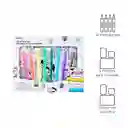 Miniso Set Para Colorear Velvet Plumones Gato