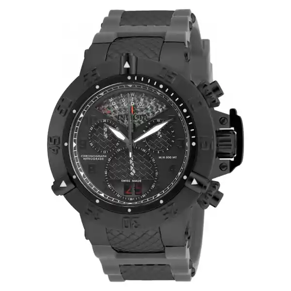 Invicta Reloj Hombre Gris Oscuro 9010N