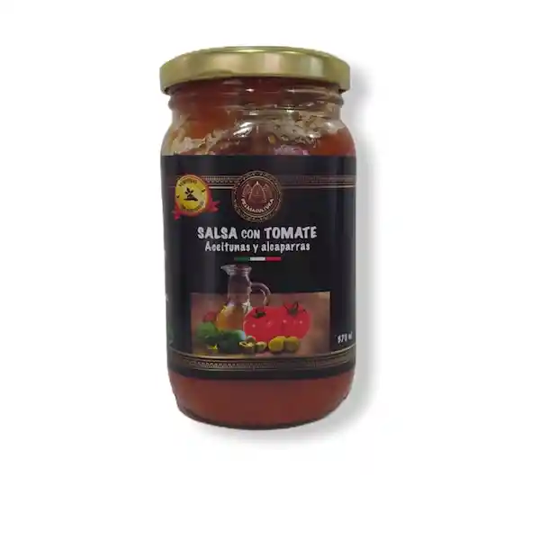 Salsa de Tomate Con Aceituna y Alcaparras