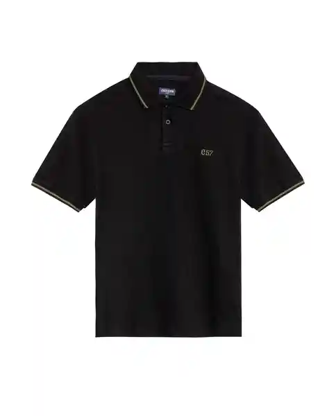 Camiseta Polo Mini Openings Negro Sombrio T L Chevignon