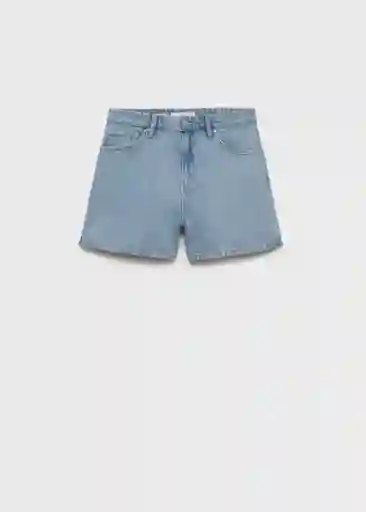 Short Zoey Tejano Claro Talla 40 Mujer Mango