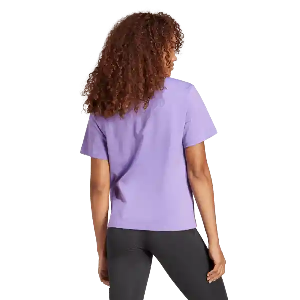 Adidas Camiseta Sl Sj T Manga Corta Mujer Morado Talla S