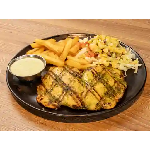 Plato especial con papas