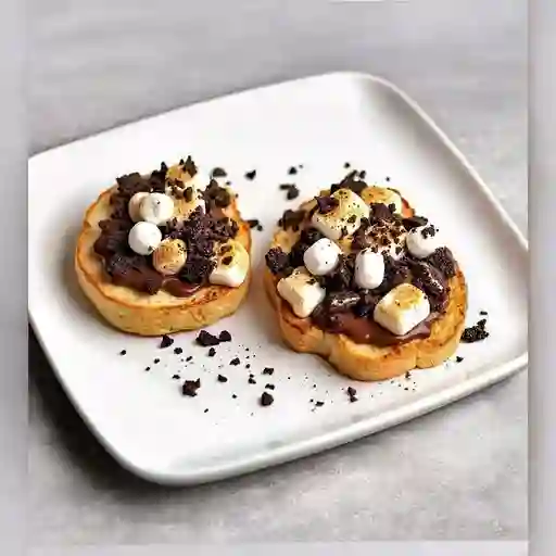 Tostadas de smores
